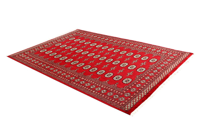 Red Bokhara 5' 7 x 8' 6 - No. 60409 - ALRUG Rug Store