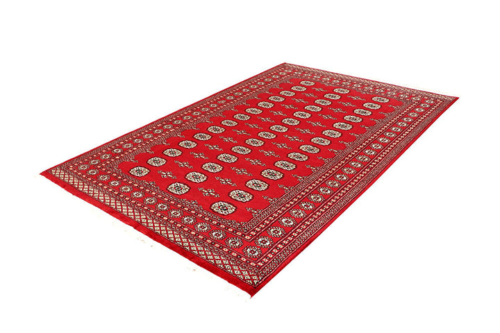 Red Bokhara 5' 7 x 8' 6 - No. 60409 - ALRUG Rug Store