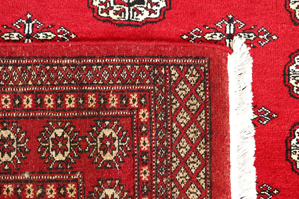 Red Bokhara 5' 7 x 8' 6 - No. 60409 - ALRUG Rug Store