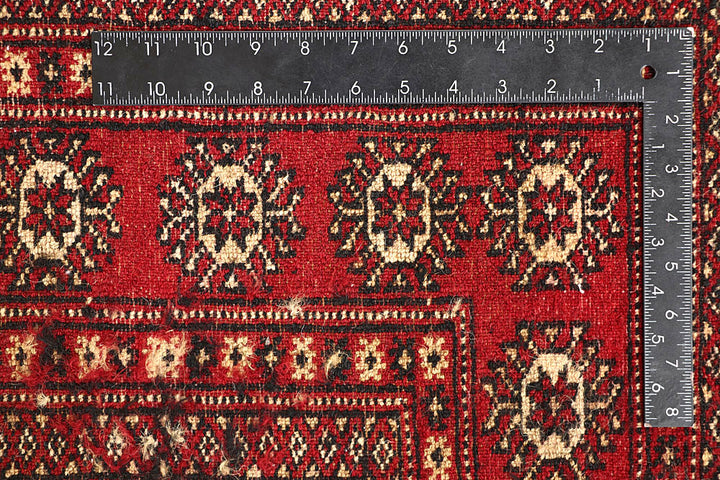 Red Bokhara 5' 7 x 8' 6 - No. 60409 - ALRUG Rug Store