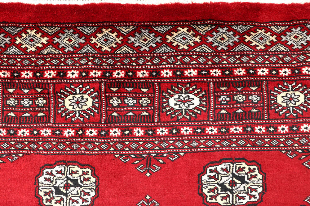 Red Bokhara 5' 6 x 8' 11 - No. 60411 - ALRUG Rug Store