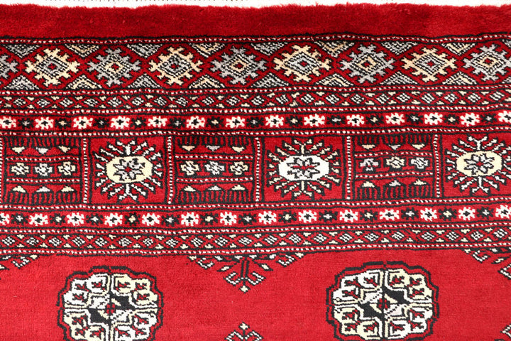 Red Bokhara 5' 6 x 8' 11 - No. 60411 - ALRUG Rug Store