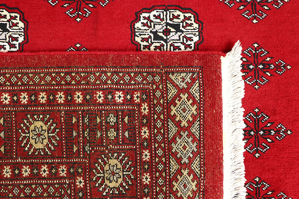 Red Bokhara 5' 6 x 8' 11 - No. 60411 - ALRUG Rug Store