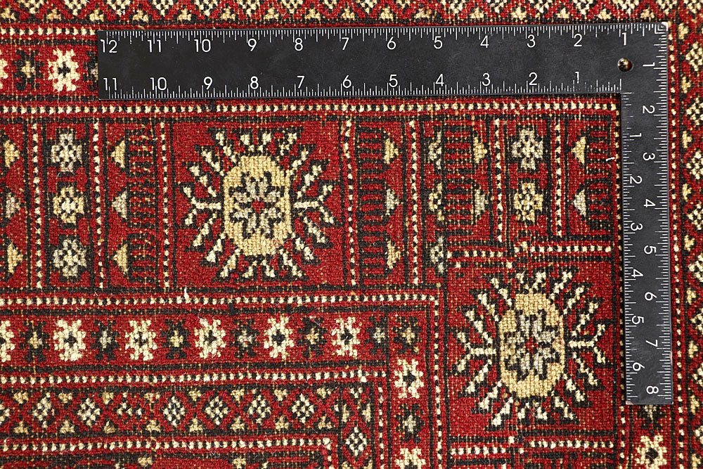 Red Bokhara 5' 6 x 8' 11 - No. 60411 - ALRUG Rug Store