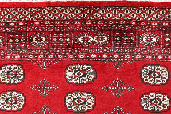Red Bokhara 5' 7 x 8' 9 - No. 60415 - ALRUG Rug Store