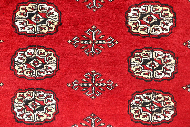 Red Bokhara 5' 7 x 8' 9 - No. 60415 - ALRUG Rug Store