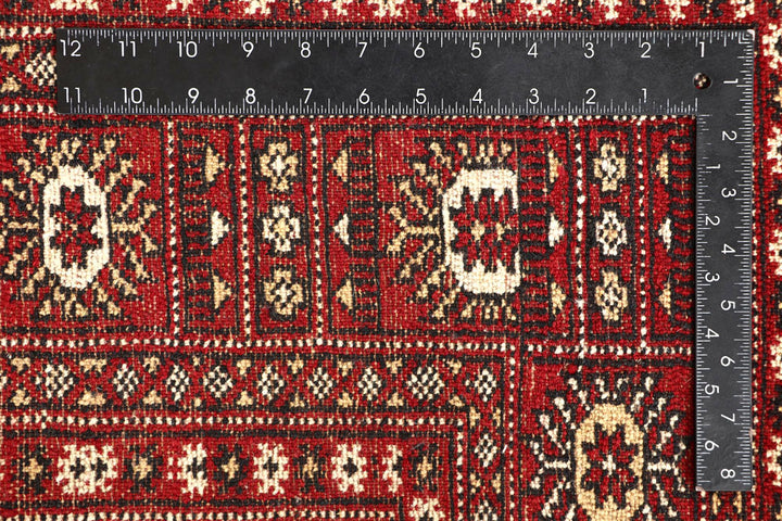 Red Bokhara 5' 7 x 8' 9 - No. 60415 - ALRUG Rug Store