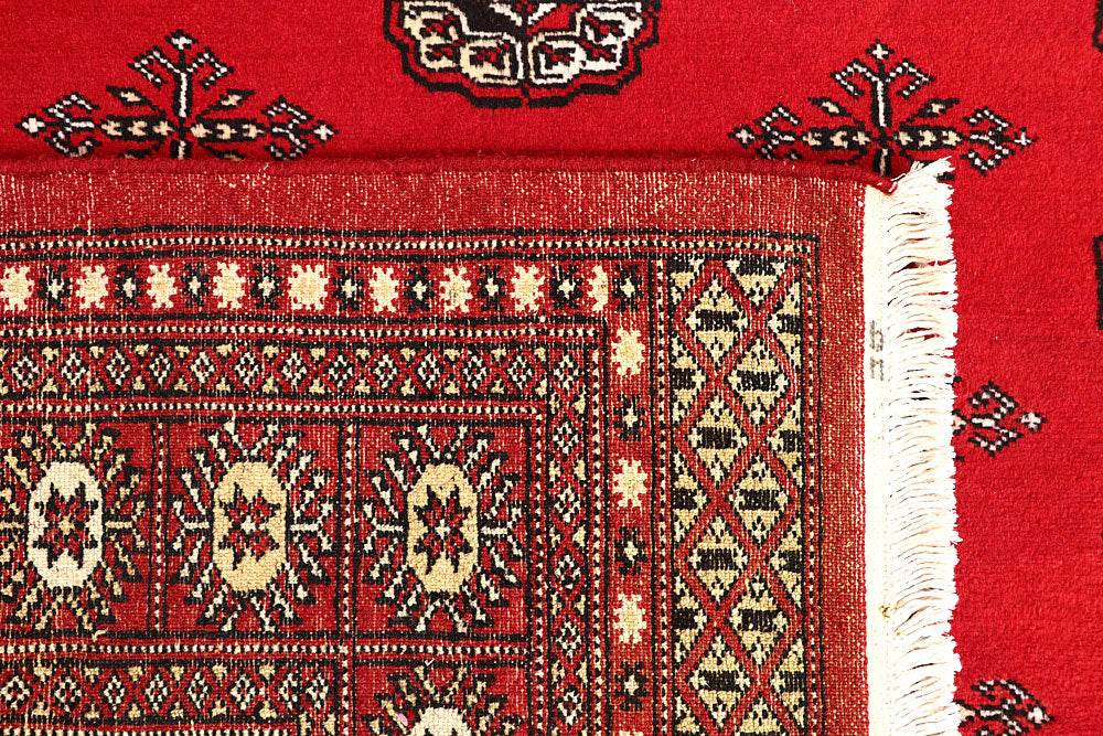 Red Bokhara 5' 7 x 8' - No. 60417 - ALRUG Rug Store