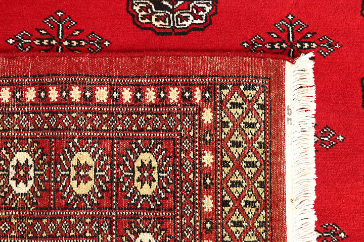 Red Bokhara 5' 7 x 8' - No. 60417 - ALRUG Rug Store