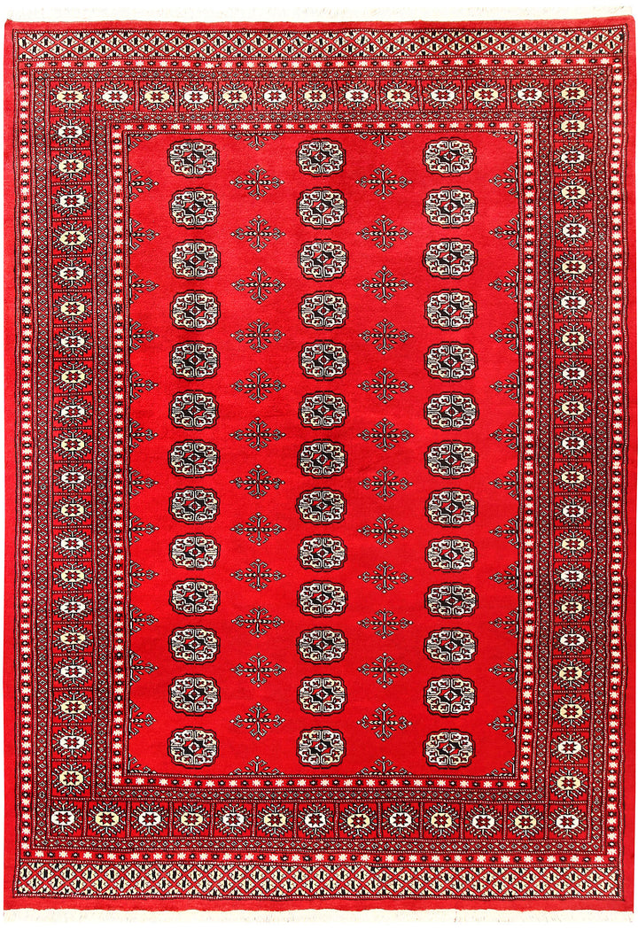 Red Bokhara 5' 7 x 8' - No. 60417 - ALRUG Rug Store