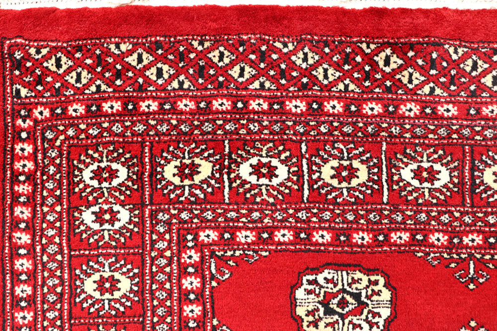 Red Bokhara 5' 7 x 8' - No. 60420 - ALRUG Rug Store