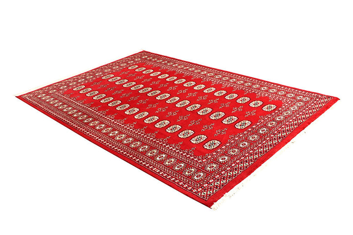 Red Bokhara 5' 7 x 8' - No. 60420 - ALRUG Rug Store