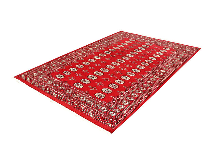 Red Bokhara 5' 7 x 8' - No. 60420 - ALRUG Rug Store