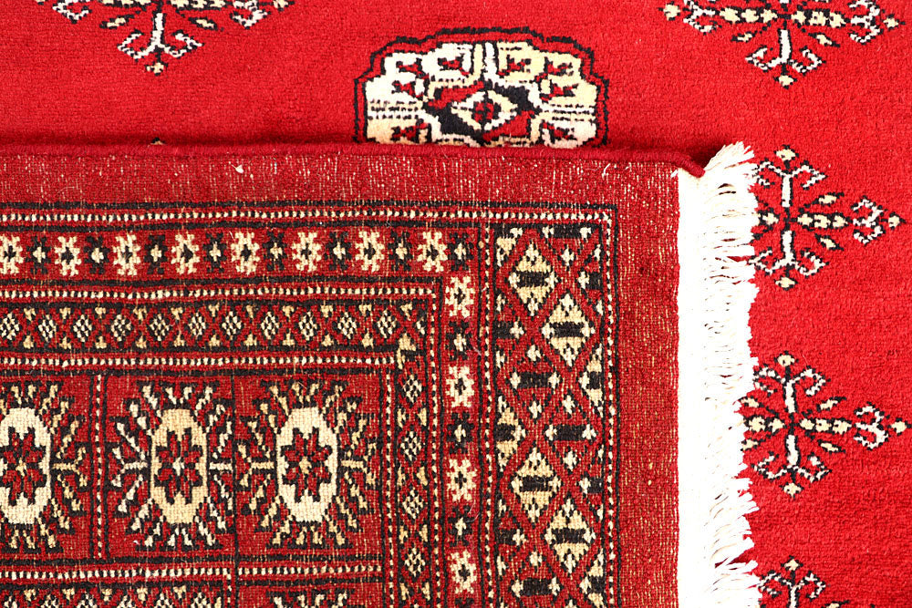 Red Bokhara 5' 7 x 8' - No. 60420 - ALRUG Rug Store
