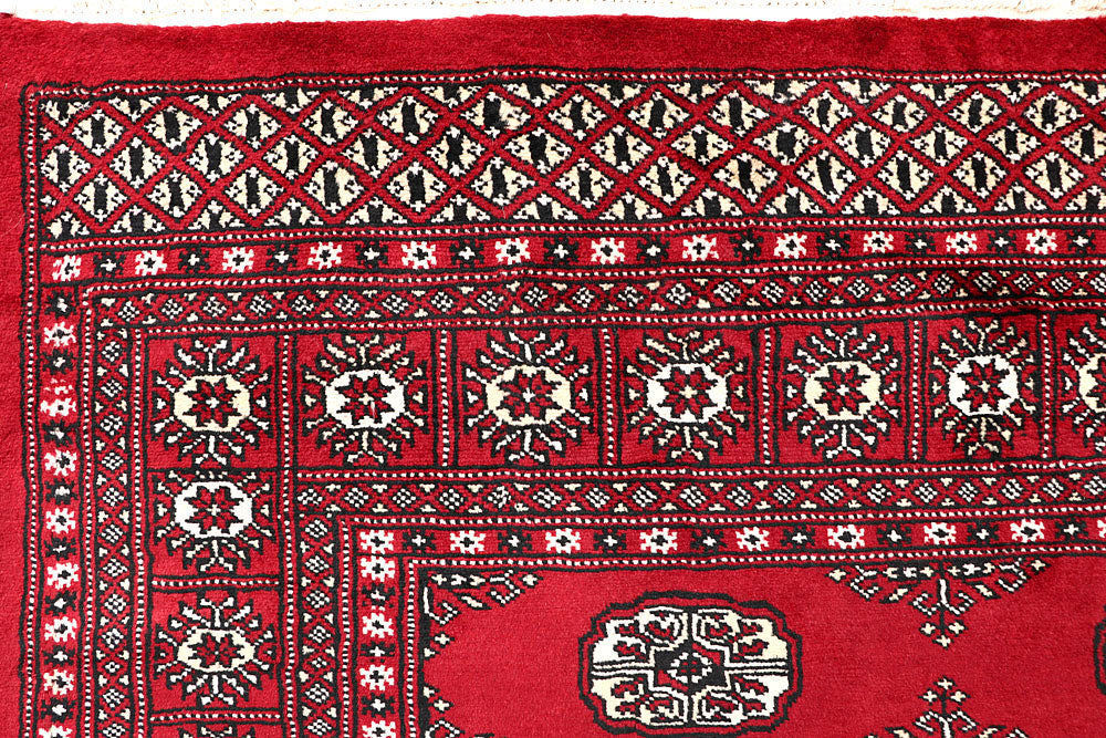 Firebrick Bokhara 5' 6 x 7' 9 - No. 60421 - ALRUG Rug Store