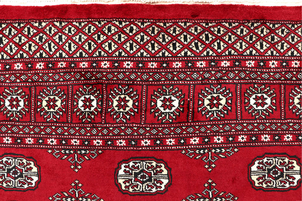 Firebrick Bokhara 5' 6 x 7' 9 - No. 60421 - ALRUG Rug Store