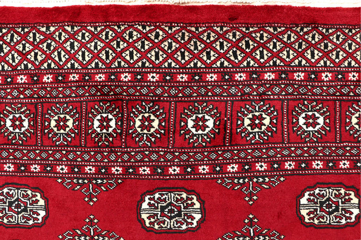 Firebrick Bokhara 5' 6 x 7' 9 - No. 60421 - ALRUG Rug Store