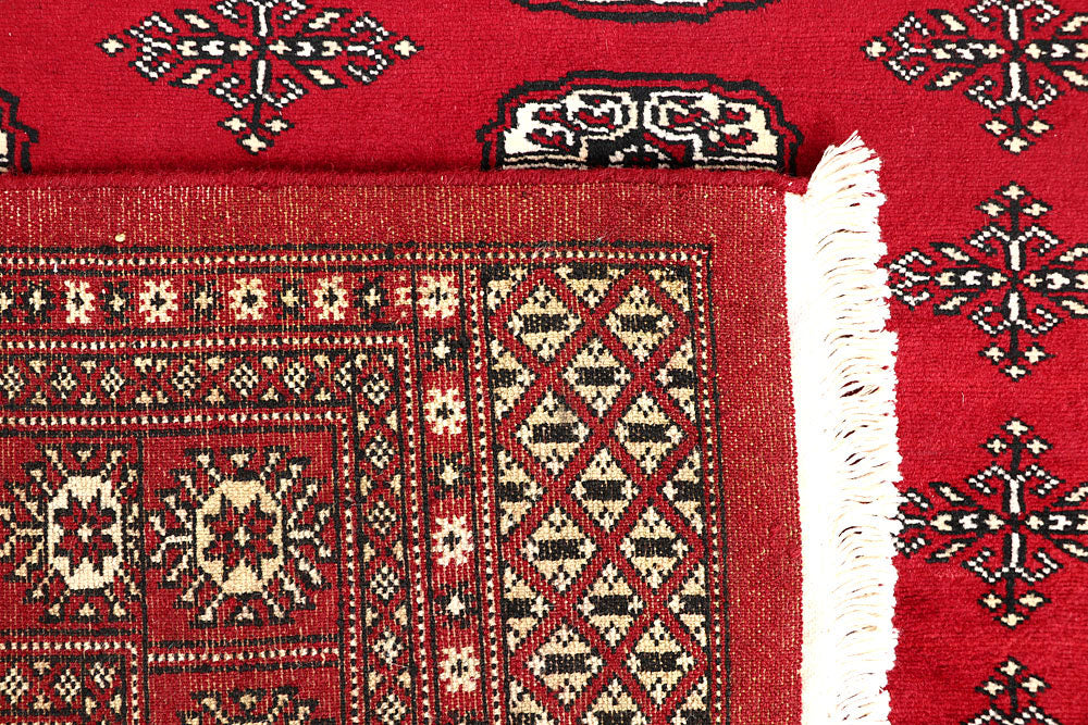 Firebrick Bokhara 5' 6 x 7' 9 - No. 60421 - ALRUG Rug Store