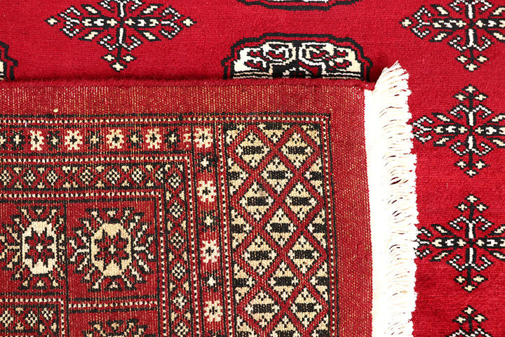 Firebrick Bokhara 5' 6 x 7' 9 - No. 60421 - ALRUG Rug Store