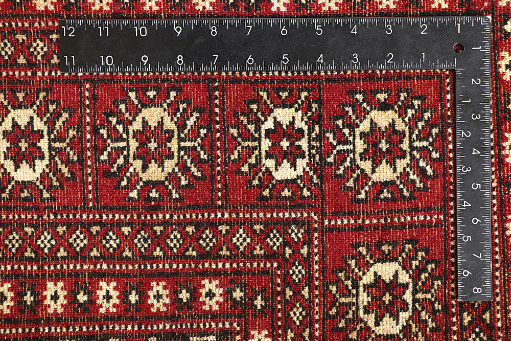 Firebrick Bokhara 5' 6 x 7' 9 - No. 60421 - ALRUG Rug Store