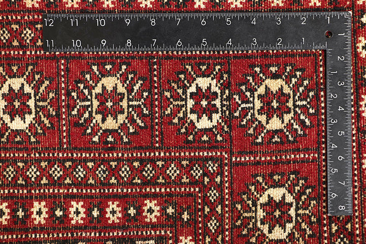 Firebrick Bokhara 5' 6 x 7' 9 - No. 60421 - ALRUG Rug Store