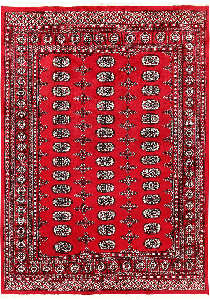 Firebrick Bokhara 5'  6" x 7'  9" - No. QA26408