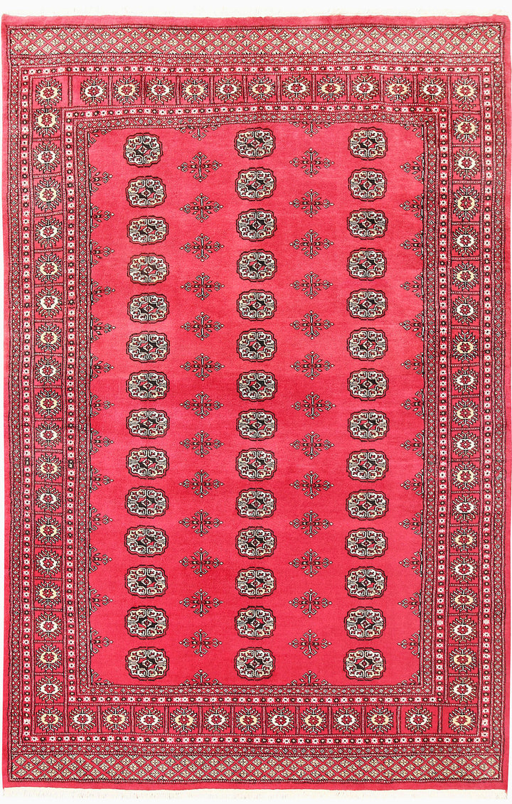 Pink Bokhara 5' 5 x 8' 4 - No. 60422 - ALRUG Rug Store