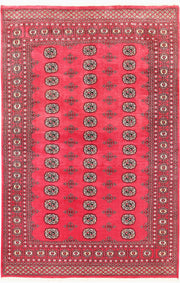 Pink Bokhara 5' 5 x 8' 4 - No. 60422 - ALRUG Rug Store