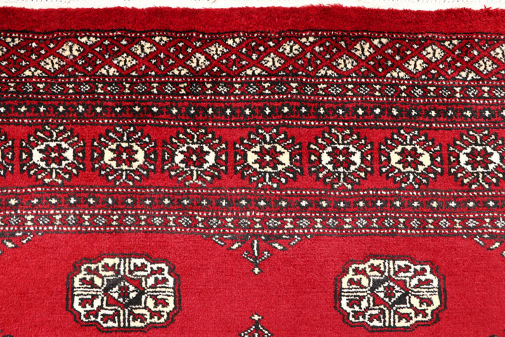 Red Bokhara 5' 7 x 8' 8 - No. 60426 - ALRUG Rug Store