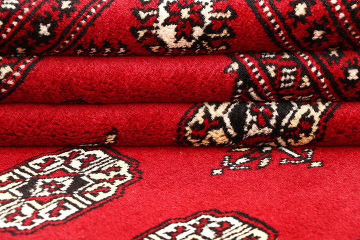 Red Bokhara 5' 7 x 8' 8 - No. 60426 - ALRUG Rug Store