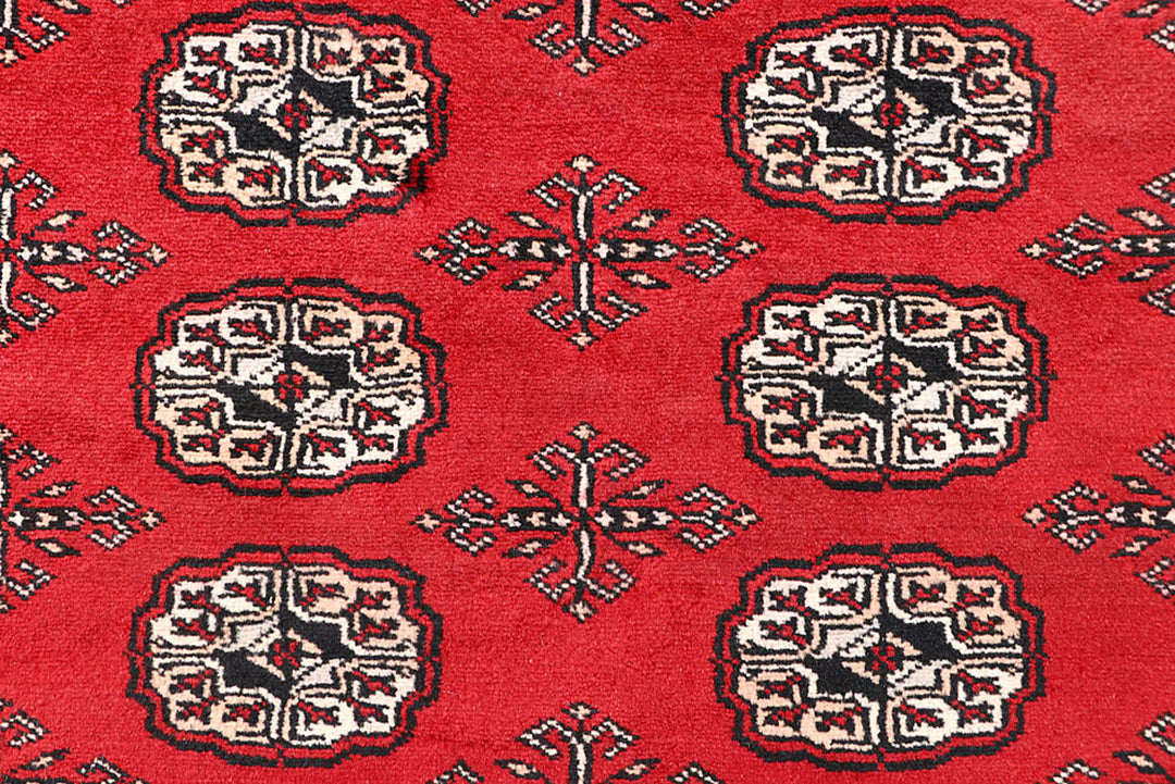 Red Bokhara 5'  6" x 8'  2" - No. QA85170