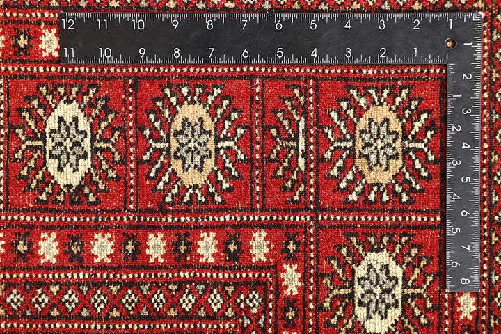 Red Bokhara 5' 6 x 8' 2 - No. 60433 - ALRUG Rug Store