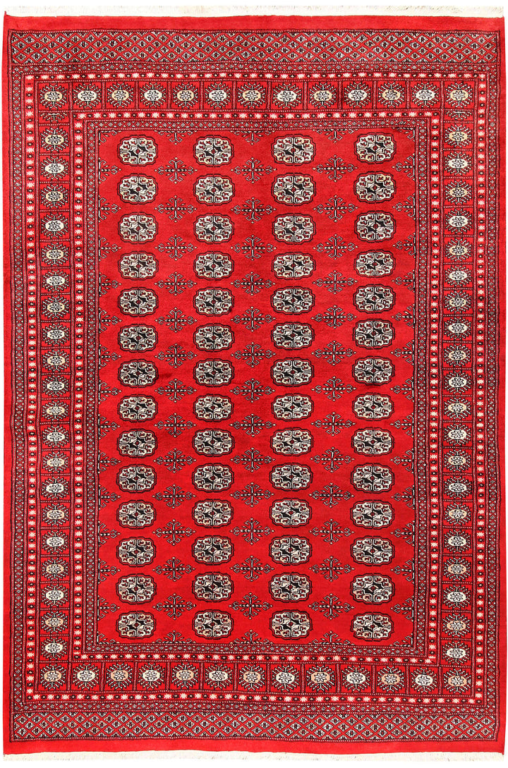 Red Bokhara 5'  6" x 8'  2" - No. QA85170