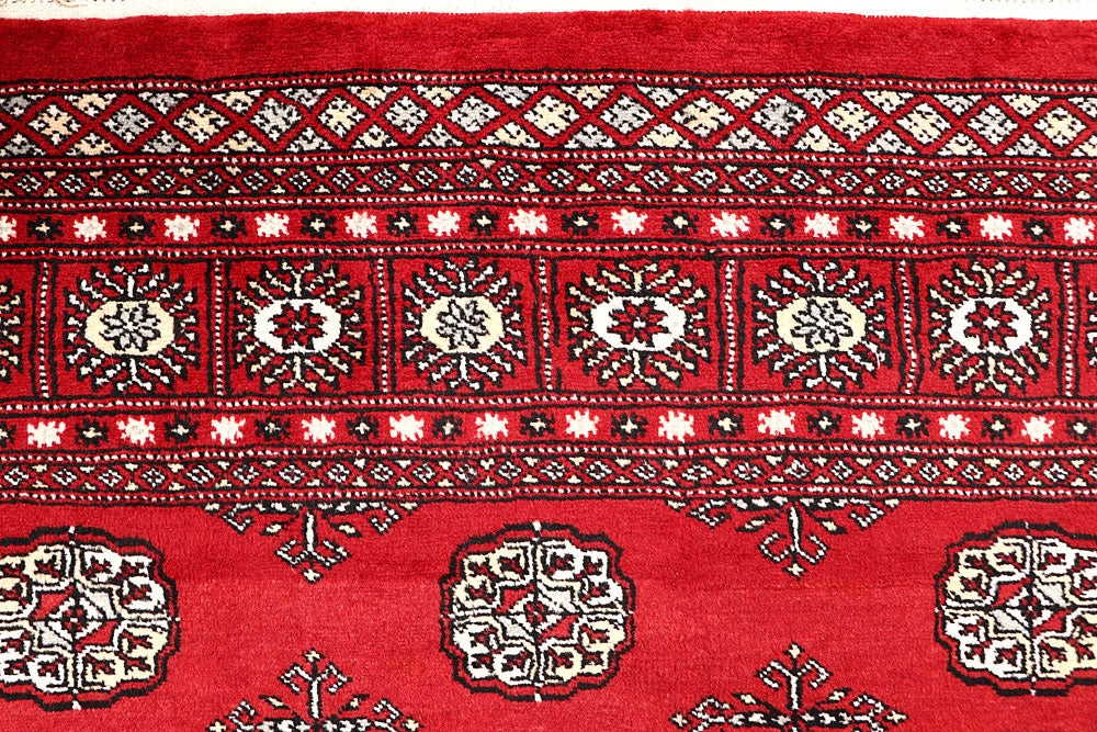 Red Bokhara 5' 8 x 7' 9 - No. 60435 - ALRUG Rug Store