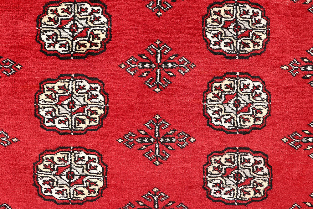 Red Bokhara 5' 8 x 7' 9 - No. 60435 - ALRUG Rug Store