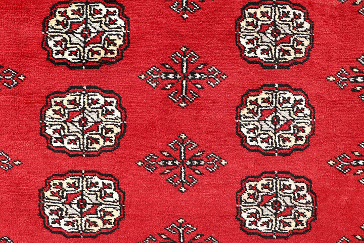 Red Bokhara 5' 8 x 7' 9 - No. 60435 - ALRUG Rug Store