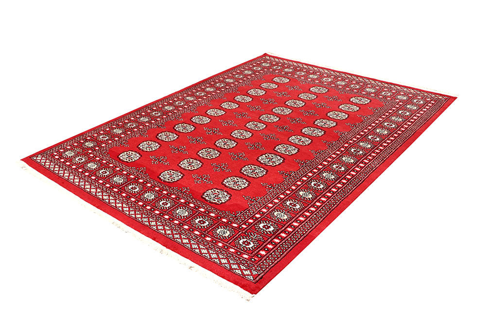 Red Bokhara 5' 8 x 7' 9 - No. 60435 - ALRUG Rug Store