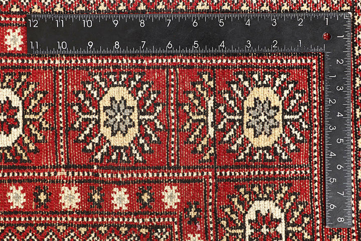 Red Bokhara 5' 8 x 7' 9 - No. 60435 - ALRUG Rug Store