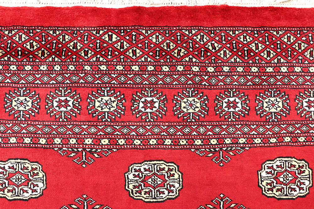 Red Bokhara 5' 5 x 8' 5 - No. 60437 - ALRUG Rug Store