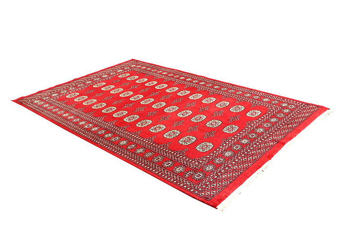 Red Bokhara 5' 5 x 8' 5 - No. 60437 - ALRUG Rug Store