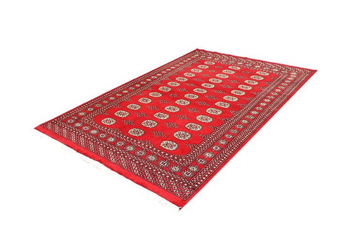 Red Bokhara 5' 5 x 8' 5 - No. 60437 - ALRUG Rug Store