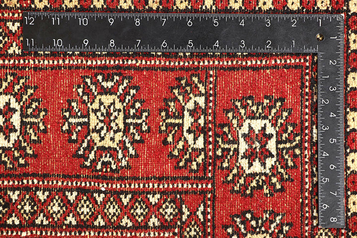 Red Bokhara 5' 5 x 8' 5 - No. 60437 - ALRUG Rug Store