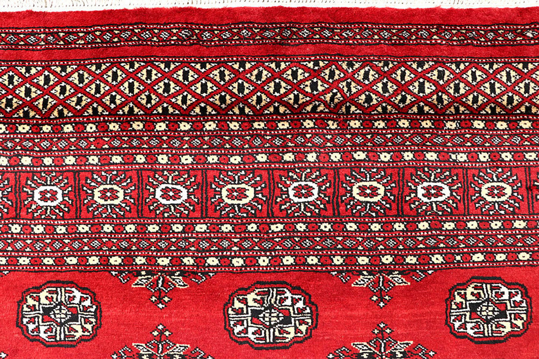 Red Bokhara 5'  7" x 9' " - No. QA37241