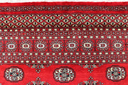 Red Bokhara 5'  7" x 9' " - No. QA37241