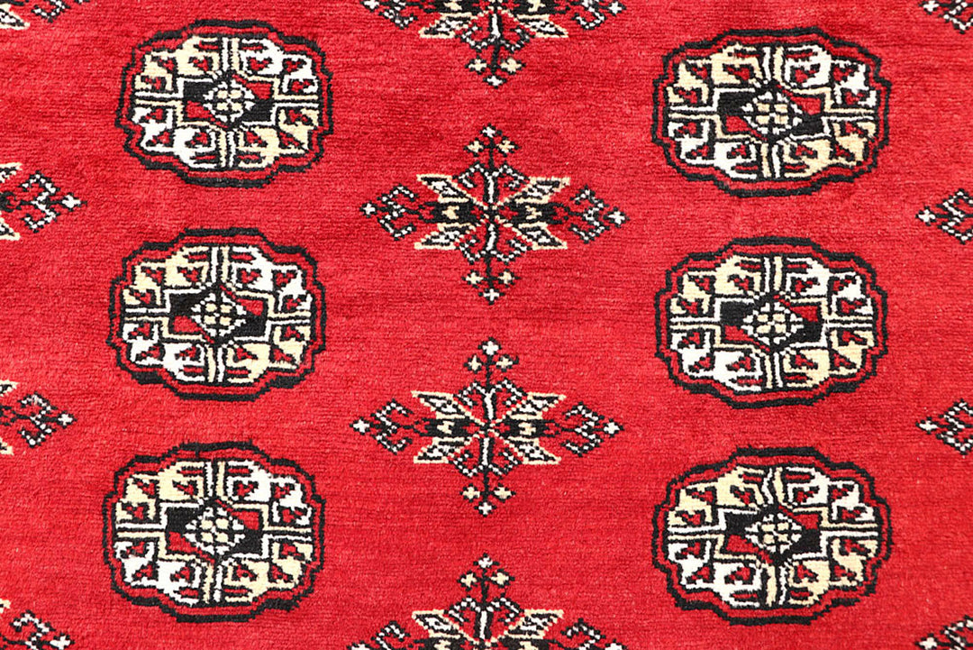 Red Bokhara 5'  7" x 9' " - No. QA37241