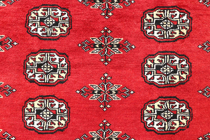 Red Bokhara 5'  7" x 9' " - No. QA37241
