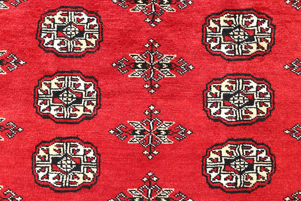 Red Bokhara 5' 7 x 9' - No. 60438 - ALRUG Rug Store