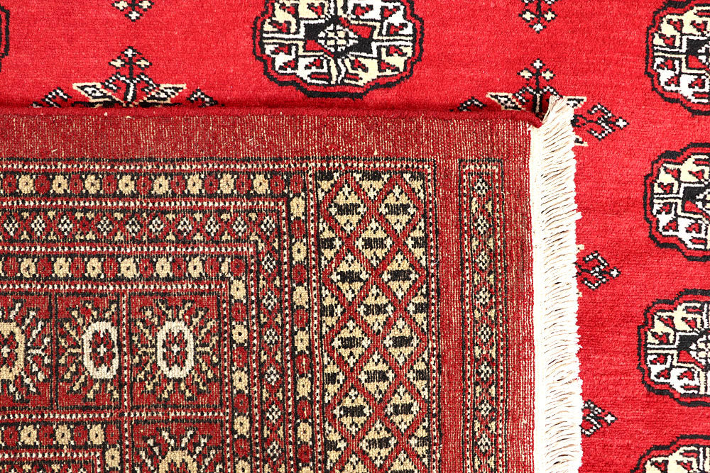 Red Bokhara 5' 7 x 9' - No. 60438 - ALRUG Rug Store