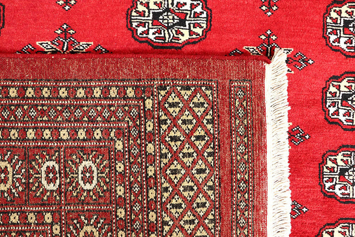 Red Bokhara 5'  7" x 9' " - No. QA37241