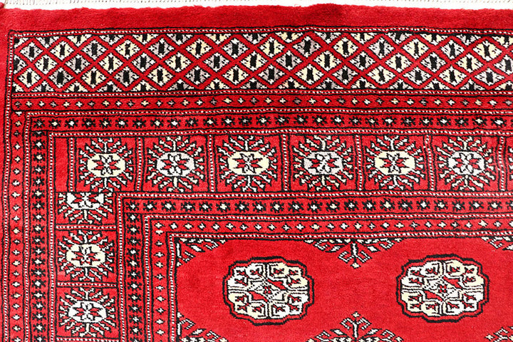 Red Bokhara 5'  7" x 8'  11" - No. QA28279